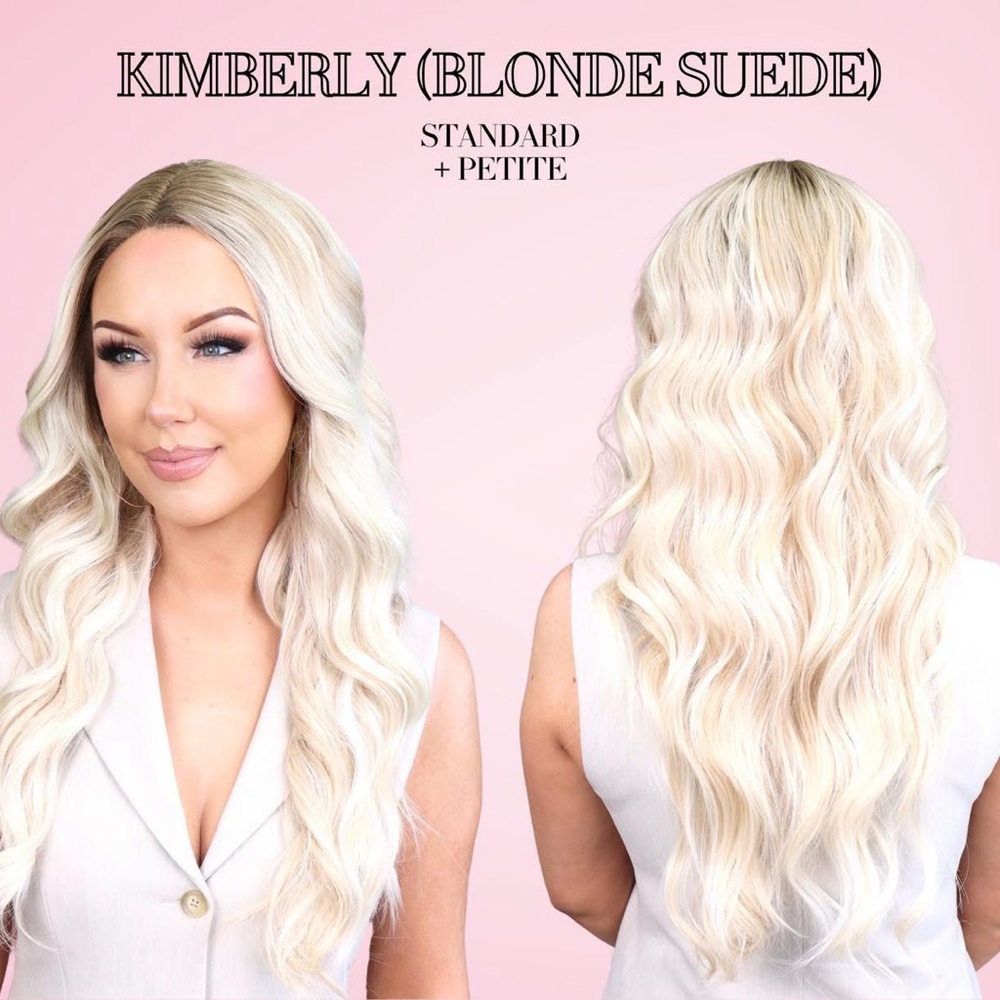 Chelsey Smith Crowns Kimberly Blonde Suede Wig